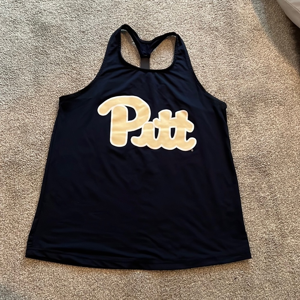University of Pittsburgh Tank Top Navy Mesh